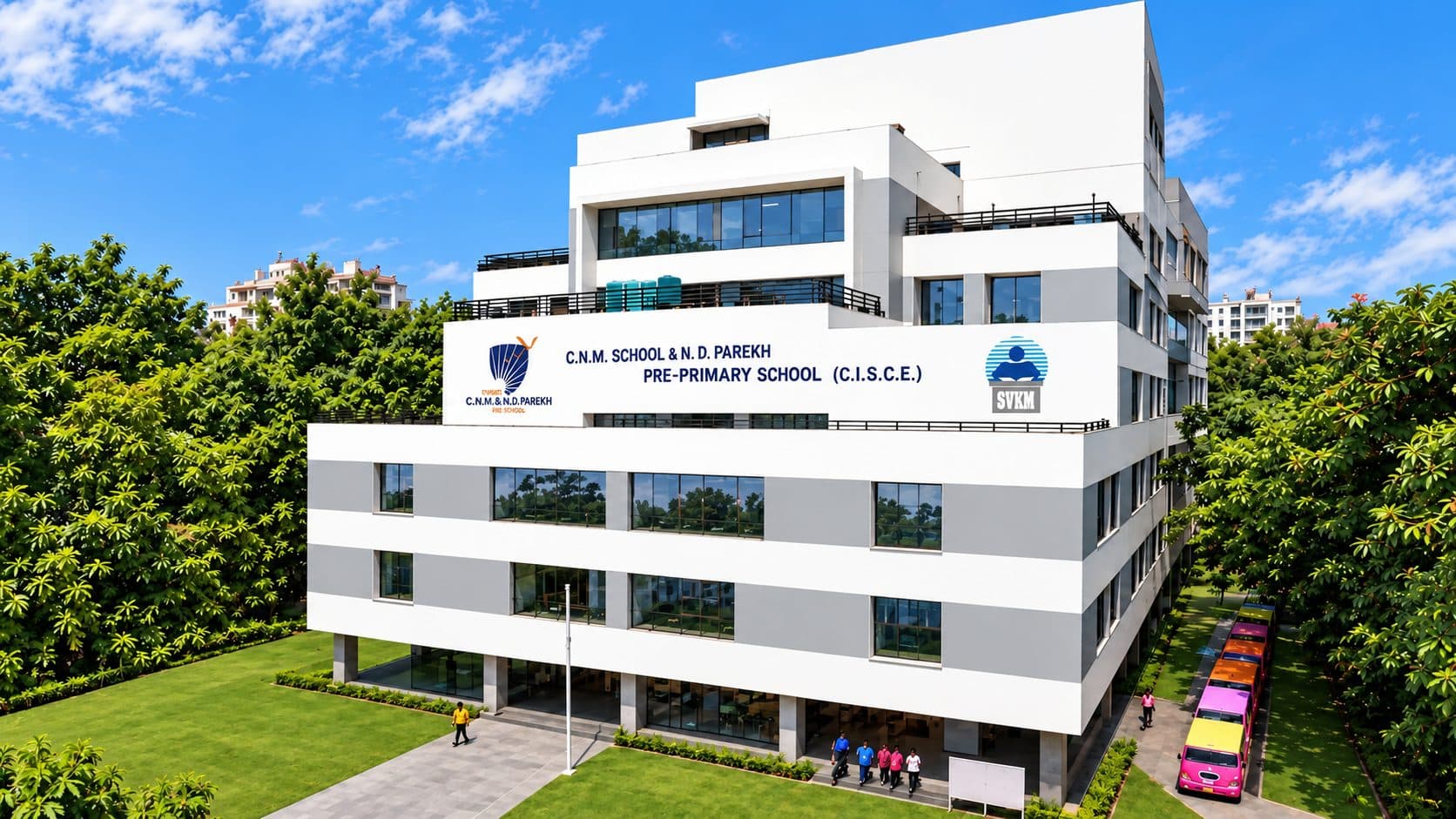 The CNMS school building